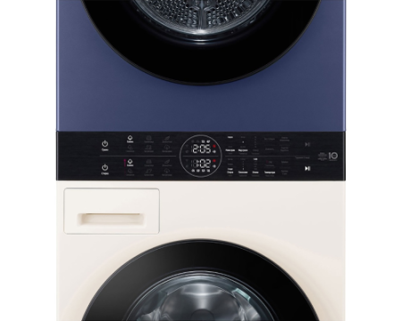 Стирально-сушильная машина LG W4W8LVPK4HM WashTower