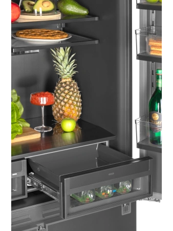 Встраиваемый холодильник HIBERG S-RFQ 800 FB inverter (French door)