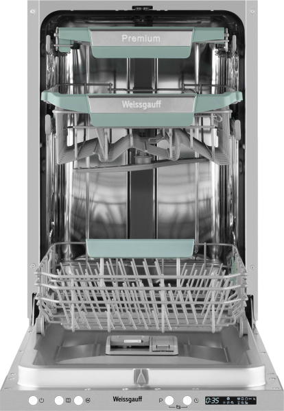 Посудомоечная машина Weissgauff BDW 4575 D Inverter AutoOpen Timer Floor