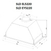 Встраиваемая  вытяжка  Schaub Lorenz SLD EY5210