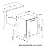 Посудомоечная машина MAUNFELD MLP4249G02 Light Beam