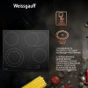 Стеклокерамическая варочная панель Weissgauff HV 642 BA