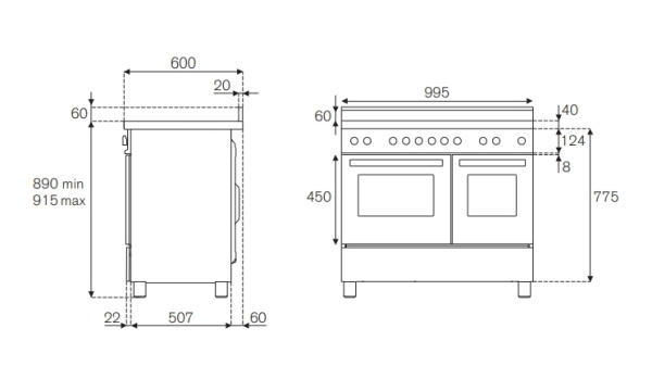 Варочный центр Bertazzoni HER1006MFEDNET