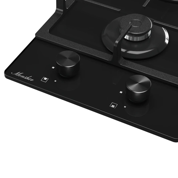 Газовая варочная панель Monsher MGG 33 Noir