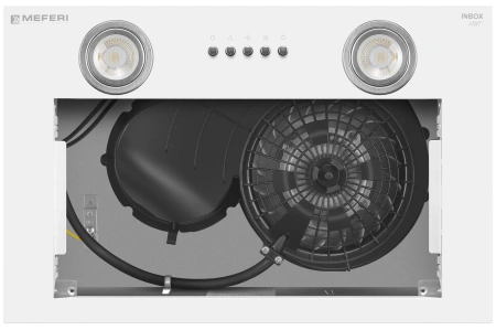 Полновстраиваемая вытяжка Meferi INBOX45WH LIGHT