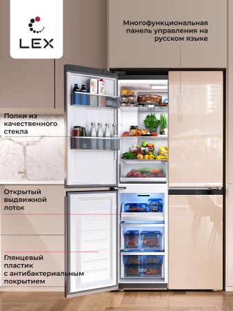 Холодильник LEX LCD505GlGID