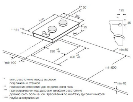 Газовая варочная поверхность Graude GS 30.1 S