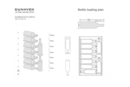 Винный шкаф Dunavox DAUF-8.23B