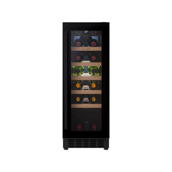 Винный шкаф отдельностоящий Lex LWD3020BL