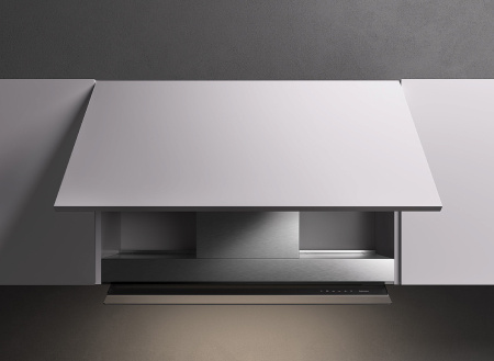 Вытяжка Falmec Design MOVE 60 inox vetro bianco (800)