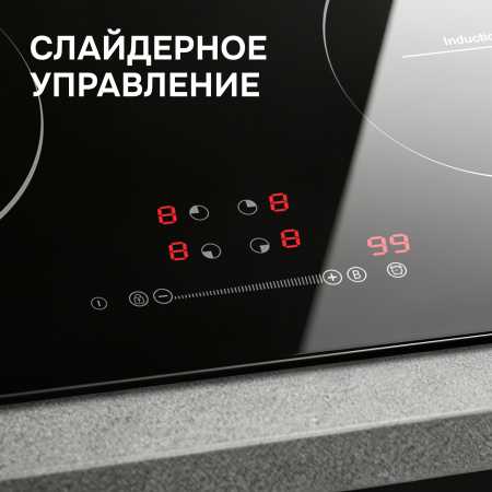 Стеклокерамическая варочная панель Zigmund & Shtain CI 35.6 B