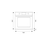 Духовой шкаф Bertazzoni F609PROESX
