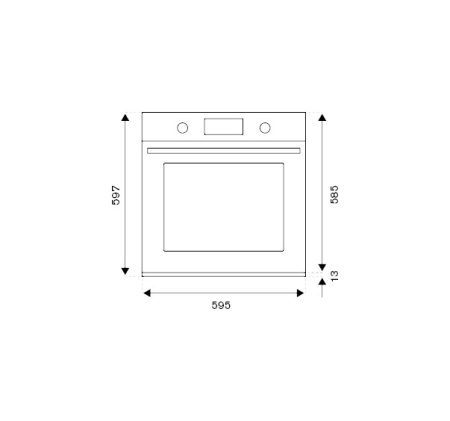 Духовой шкаф Bertazzoni F609PROESX