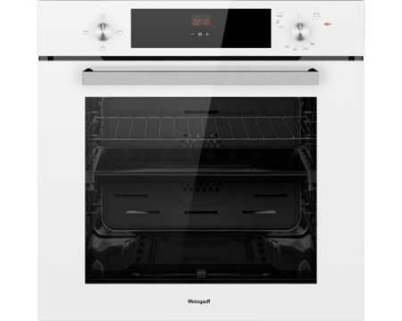 Газовый духовой шкаф Weissgauff WGO 702 D White Glass