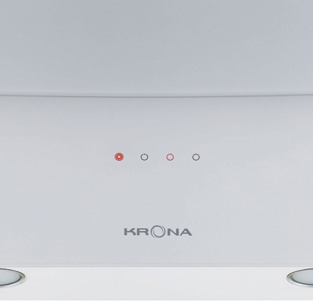Наклонная вытяжка KRONA INGA 600 white sensor