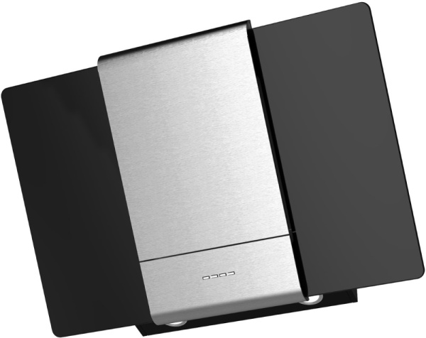 Вытяжка Krona TALLI 900 INOX/BLACK GLASS 3P