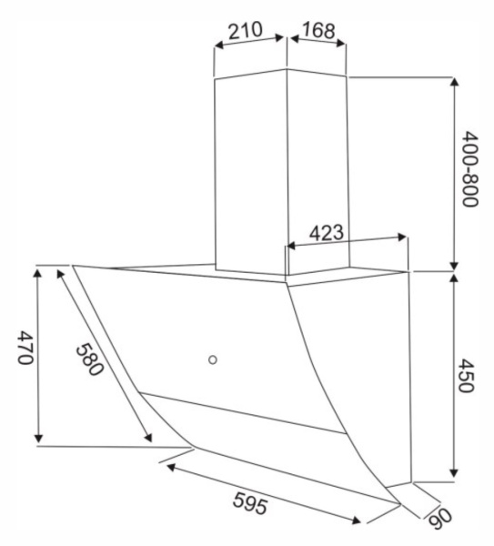 Вытяжка кухонная EXITEQ EX-1106