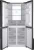Холодильник Weissgauff WCD 450 Inox Glass NoFrost Inverter
