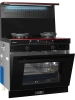 Газовая плита Hiberg S-FEG 92 с вытяжкой i-VM 9120