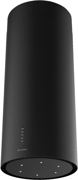 Вытяжка Faber островная CYLINDRA ISOLA PLUS BK MATT A37
