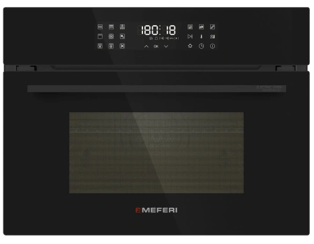 Духовой шкаф электрический Meferi MEO609BK MICROWAVE