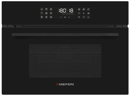 Духовой шкаф электрический Meferi MEO609BK MICROWAVE