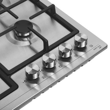Газовая варочная панель MEFERI MGH604IX LIGHT