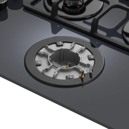 Газовая варочная панель MEFERI MGH604GR GLASS ULTRA
