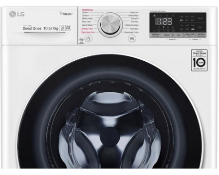 Стиральная машина с сушкой LG F4V5RGP0W
