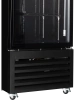 Витрина холодильная NORD RSC 400 GBB черная
