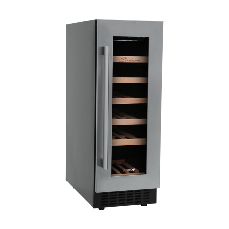 Винный шкаф встраиваемый Libhof Connoisseur CX-19 Silver