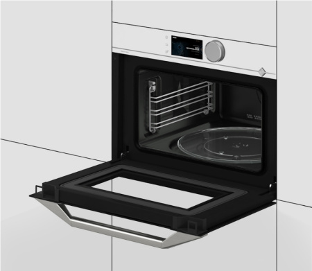 Встраиваемая комбинированная микроволновая печь De Dietrich DKC4756W