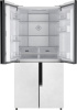 Холодильник Weissgauff WCD 450 White Rock Glass NoFrost Inverter