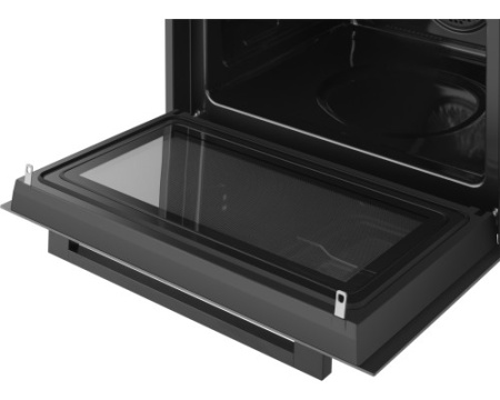 Духовой шкаф с СВЧ Weissgauff OE 4551 DB Black Edition