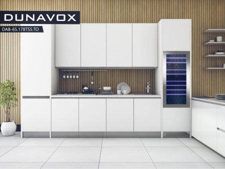 Винный шкаф Dunavox DAB-65.178TSS.TO