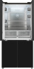 Холодильник Weissgauff WCD 510 Built-in Inverter NoFrost Black Glass