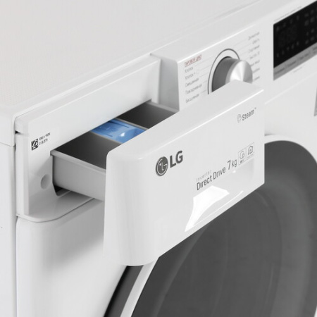 Стиральная машина LG F2V5HS0W AI DD, Steam, белый