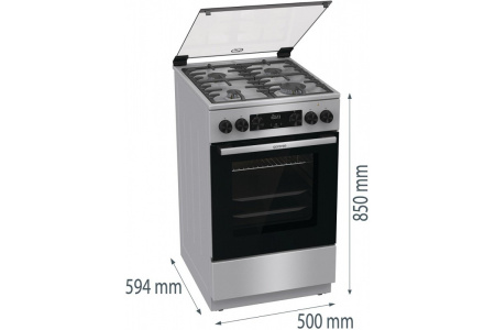 Комбинированная плита Gorenje GKS5C74XF
