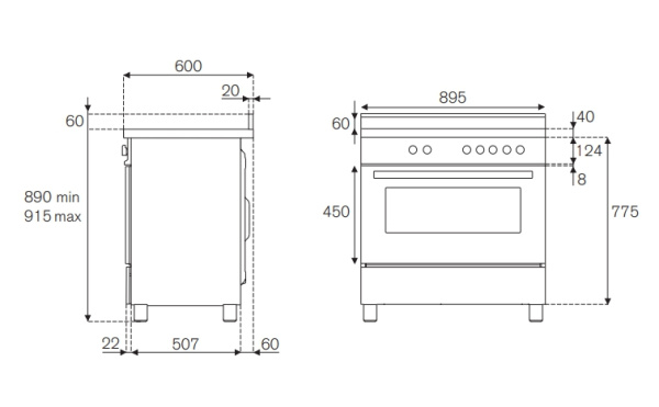 Варочный центр Bertazzoni HER906MFESCRT