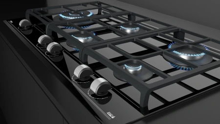 Газовая варочная панель Teka GZC 95320 XBC NIGHT RIVER BLACK