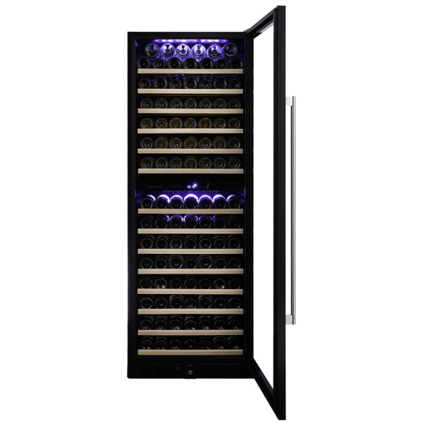 Винный шкаф встраиваемый Dunavox DX-181.490DMBK