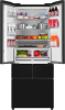 Холодильник Weissgauff WFD 450 Built-in Inverter NoFrost Dark Inox