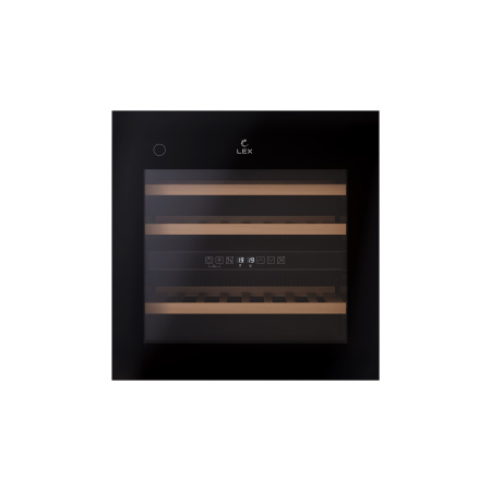 Винный шкаф отдельностоящий Lex LWD6036BL dual zone PP