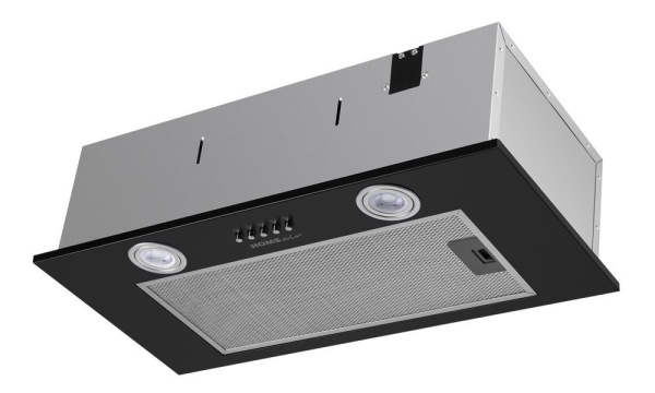 Кухонная вытяжка HOMSair CAMELIA POWER 60 черный