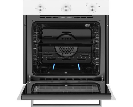 Газовый духовой шкаф Weissgauff WGO 702 White Glass