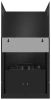 Вытяжка дизайнерская пристенная Meferi ROOMBOX40BK COMFORT