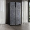 Холодильник Weissgauff WSBS 600 NoFrost Inverter Rock Glass