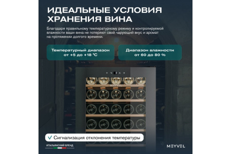 Винный шкаф Meyvel MV30-KBF1
