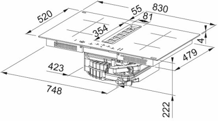 Варочная панель Franke FMA 8372 4RC HI