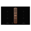 Индукционная варочная панель с вытяжкой Kuppersbusch KMI 8500.0 SR Copper